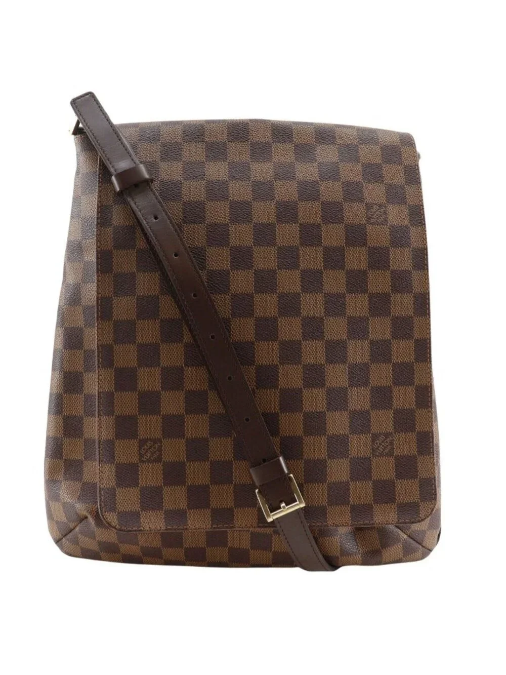 Louis Vuitton Musette Damier Canvas Brown Shoulder